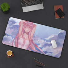 Load image into Gallery viewer, Darling In The FranXX Mouse Pad (Desk Mat) On Desk