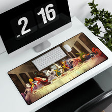 Load image into Gallery viewer, Legendary Pokémon Last Supper Mouse Pad (Desk Mat) With Laptop