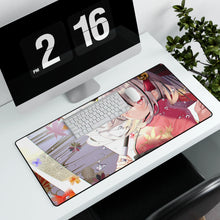 Load image into Gallery viewer, Anime Girl Mouse Pad (Desk Mat) With Laptop