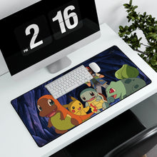Load image into Gallery viewer, Anime Pokémon Mouse Pad (Desk Mat) With Laptop