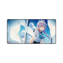 Load image into Gallery viewer, Anime, Beautiful, School Girl, Mouse Pad (Desk Mat)