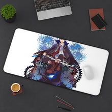 Load image into Gallery viewer, Rin Okumura Mouse Pad (Desk Mat) On Desk