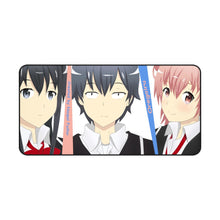 Load image into Gallery viewer, My Teen Romantic Comedy SNAFU Hachiman Hikigaya, Yukino Yukinoshita, Yui Yuigahama Mouse Pad (Desk Mat)