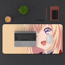 Load image into Gallery viewer, Honami Ichinose Mouse Pad (Desk Mat) With Laptop