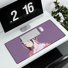 Load image into Gallery viewer, Is It Wrong to Try to Pick Up Girls in a Dungeon? Yamato Mikoto Mouse Pad (Desk Mat) With Laptop