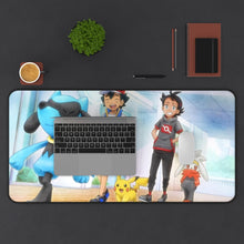 Load image into Gallery viewer, Anime Pokémon Mouse Pad (Desk Mat) With Laptop