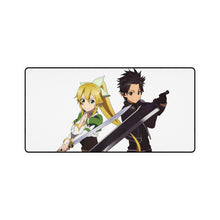 Load image into Gallery viewer, Leafa and Kirito Mouse Pad (Desk Mat)