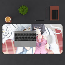 Load image into Gallery viewer, Monogatari (Series) Mouse Pad (Desk Mat) With Laptop