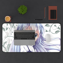Load image into Gallery viewer, Is The Order A Rabbit? Mouse Pad (Desk Mat) With Laptop