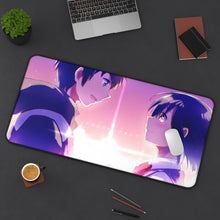 Load image into Gallery viewer, Your Name. Mouse Pad (Desk Mat) On Desk
