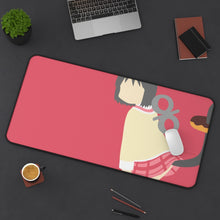 Load image into Gallery viewer, Nichijō Mouse Pad (Desk Mat) On Desk