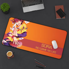Load image into Gallery viewer, Sora (No Game No Life) Mouse Pad (Desk Mat) On Desk
