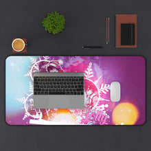 Load image into Gallery viewer, Blue Exorcist Rin Okumura, Yukio Okumura, Kuro, Shiemi Moriyama Mouse Pad (Desk Mat) With Laptop