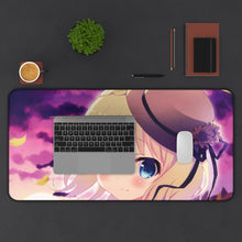Load image into Gallery viewer, Is The Order A Rabbit? Mouse Pad (Desk Mat) With Laptop
