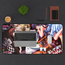 Load image into Gallery viewer, Kyou Fujibayashi Mouse Pad (Desk Mat) With Laptop