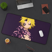 Load image into Gallery viewer, The Seven Deadly Sins Meliodas Mouse Pad (Desk Mat) On Desk