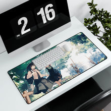 Load image into Gallery viewer, Bloom into You Mouse Pad (Desk Mat) With Laptop