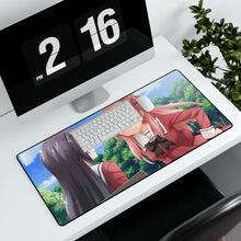 Load image into Gallery viewer, A Kiss For The Petals - Remembering How We Met Mouse Pad (Desk Mat)