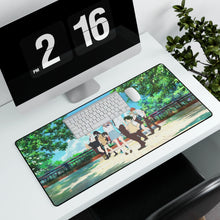 Load image into Gallery viewer, Koe No Katachi Shouko Nishimiya, Shouya Ishida, Yuzuru Nishimiya, Naoka Ueno, Tomohiro Nagatsuka Mouse Pad (Desk Mat) With Laptop