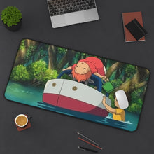 Load image into Gallery viewer, Ponyo Ponyo Mouse Pad (Desk Mat) On Desk