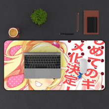 Load image into Gallery viewer, Hajimete No Gal Mouse Pad (Desk Mat) With Laptop