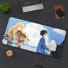 Load image into Gallery viewer, Your Lie In April Mouse Pad (Desk Mat) On Desk