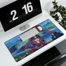 Load image into Gallery viewer, Mona, Genshin Impact, Mouse Pad (Desk Mat)