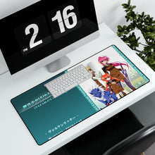 Load image into Gallery viewer, Magical Girl Lyrical Nanoha Mouse Pad (Desk Mat) With Laptop