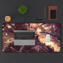Load image into Gallery viewer, Anime Warrior Mouse Pad (Desk Mat) With Laptop