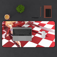 Load image into Gallery viewer, Fate/Apocrypha Saber Of Red Mouse Pad (Desk Mat) With Laptop