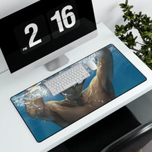 Load image into Gallery viewer, Free! Haruka Nanase Mouse Pad (Desk Mat) With Laptop