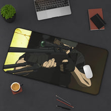 Load image into Gallery viewer, Ghost In The Shell Mouse Pad (Desk Mat) On Desk