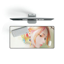 Load image into Gallery viewer, Anime Girl Blonde Short Hair Mouse Pad (Desk Mat)