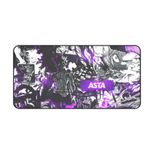 Load image into Gallery viewer, Black Clover Asta Mouse Pad (Desk Mat)