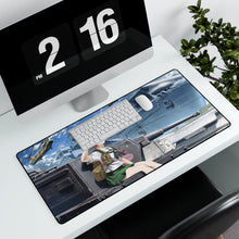 Load image into Gallery viewer, Girls und Panzer Mouse Pad (Desk Mat) With Laptop