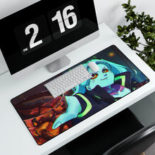 Load image into Gallery viewer, Cyberpunk: Edgerunners Mouse Pad (Desk Mat) With Laptop