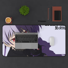 Load image into Gallery viewer, Darker Than Black Yin, Mao Mouse Pad (Desk Mat) With Laptop