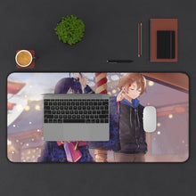 Load image into Gallery viewer, Love, Chunibyo & Other Delusions Rikka Takanashi Mouse Pad (Desk Mat) With Laptop