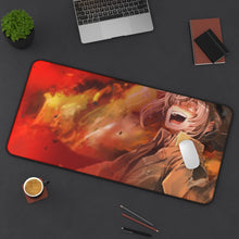 Load image into Gallery viewer, Tanya Von Degurechaff Mouse Pad (Desk Mat) On Desk