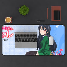 Load image into Gallery viewer, Hajimete No Gal Mouse Pad (Desk Mat) With Laptop