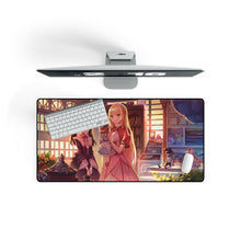 Load image into Gallery viewer, Anime Girl Mouse Pad (Desk Mat) On Desk