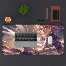 Load image into Gallery viewer, Saber Lily Mouse Pad (Desk Mat) With Laptop