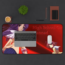 Load image into Gallery viewer, Clannad Nagisa Furukawa, Kotomi Ichinose Mouse Pad (Desk Mat) With Laptop