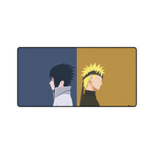 Load image into Gallery viewer, Naruto and Sasuke wallpaper Mouse Pad (Desk Mat)