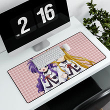Load image into Gallery viewer, Magical Girl Lyrical Nanoha Mouse Pad (Desk Mat) With Laptop