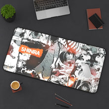 Load image into Gallery viewer, Fire Force Shinra Kusakabe Mouse Pad (Desk Mat) On Desk
