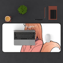 Load image into Gallery viewer, Spice And Wolf Mouse Pad (Desk Mat) With Laptop