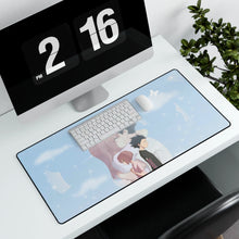 Load image into Gallery viewer, Koe No Katachi Mouse Pad (Desk Mat) With Laptop