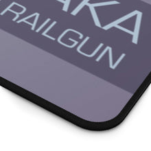 Load image into Gallery viewer, A Certain Scientific Railgun Mouse Pad (Desk Mat) Hemmed Edge