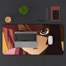 Load image into Gallery viewer, Monogatari (Series) Mouse Pad (Desk Mat) With Laptop